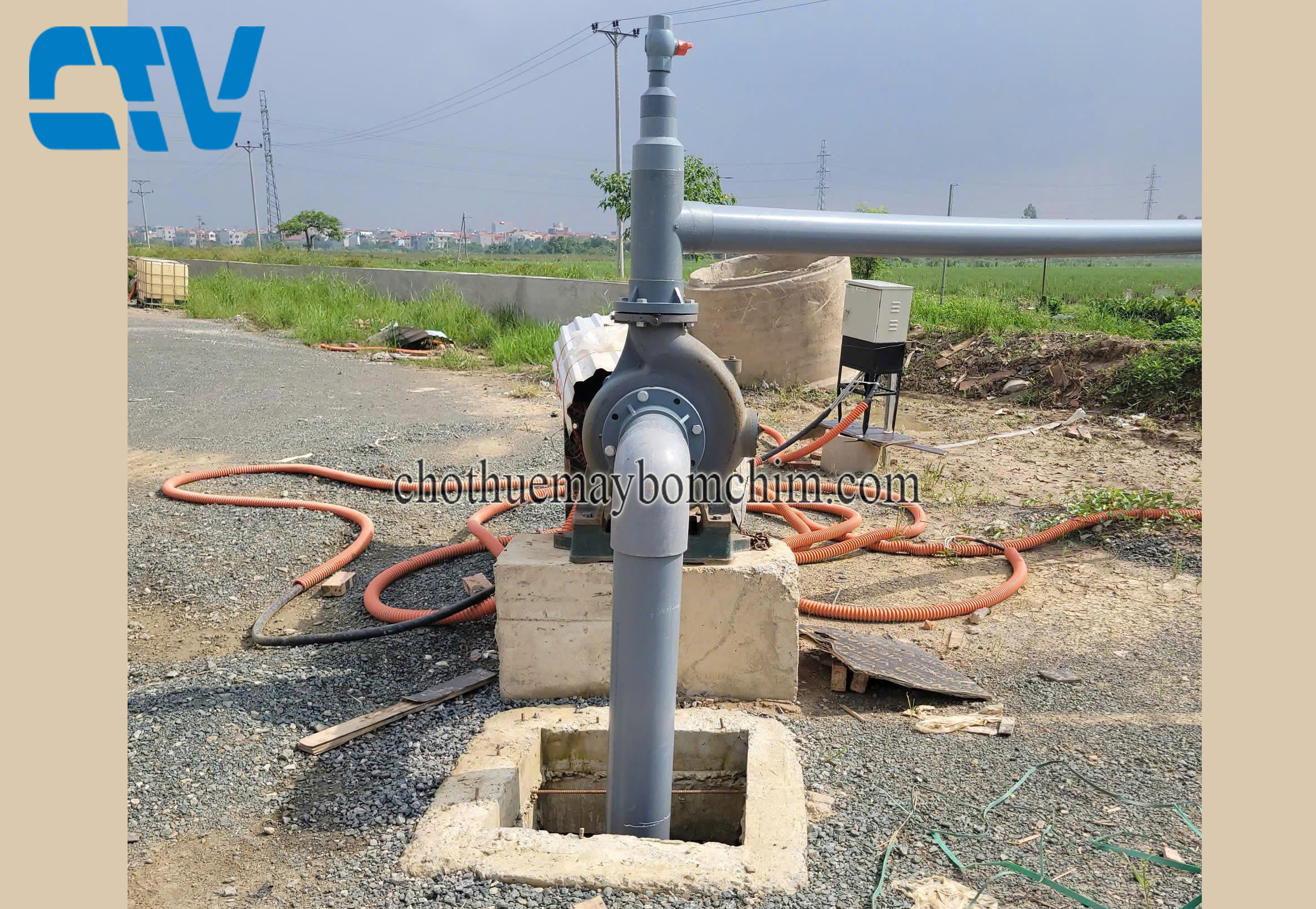 Cho Thuê Máy Bơm Nước Thải Công Trình Uy Tín, Giá Tốt