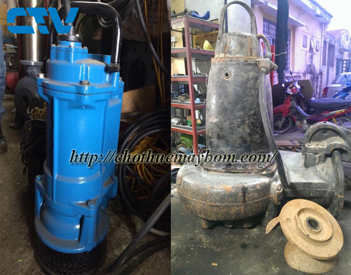 Cho thuê máy bơm nước thải giá rẻ nhất tại Hà Nội bạn biết chưa???