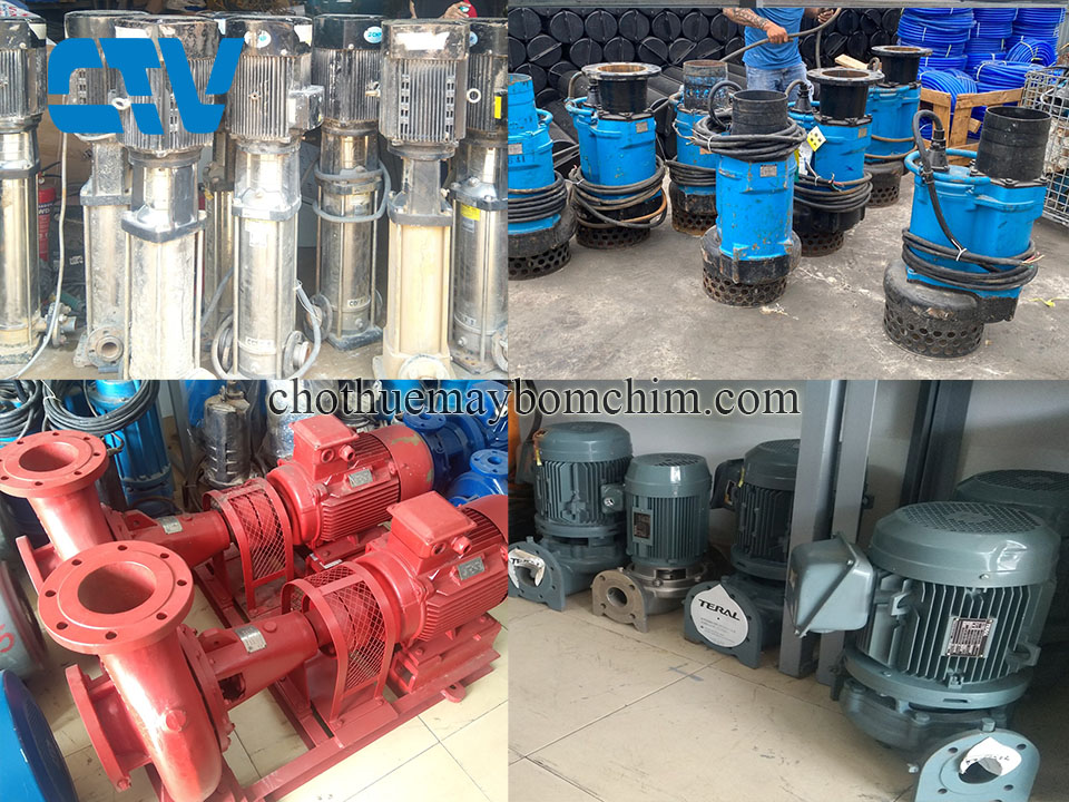 Địa chỉ cho thuê máy bơm nước uy tín - Giá tốt nhất thị trường