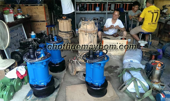Cho thuê máy bơm nước chống ngập úng tại Các tỉnh phía Bắc