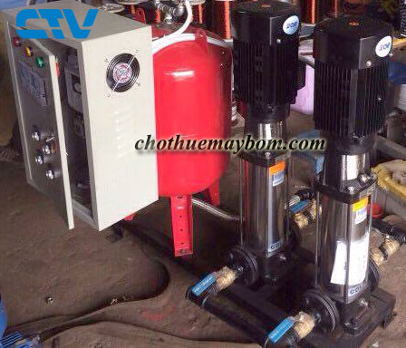 Cho thuê máy bơm trục đứng với giá rẻ nhất tại Hà Nội